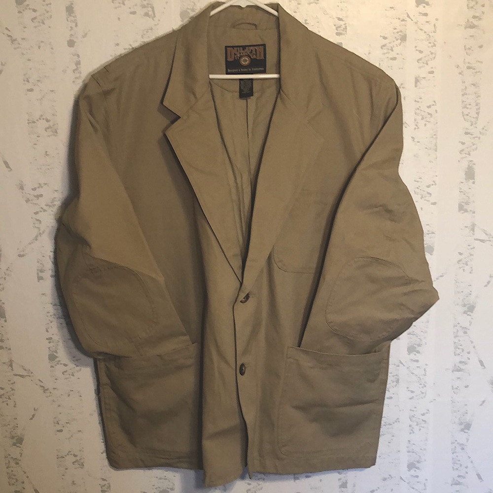 Duluth Trading Mens Fire Hose Presentation Jacket Blazer Sport Coat SZ XXXL